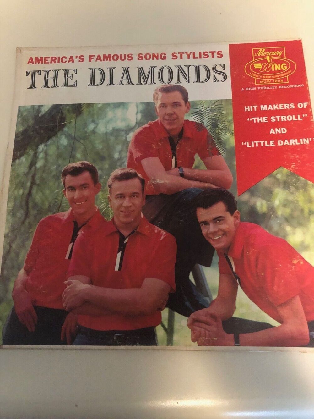 The Diamonds - America's Famous Song Stylists Vinyl LP